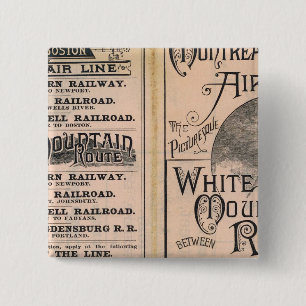 Montreal och Boston Luft Line Knapp