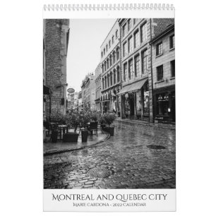 Montreal och Quebec City - Marie Cardona Calendar Kalender