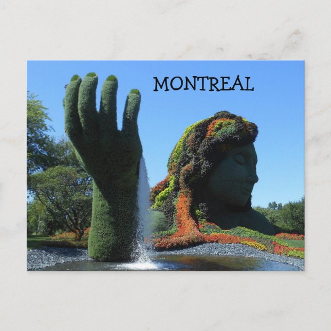 MONTREAL POSTCARD VYKORT (Framsida)
