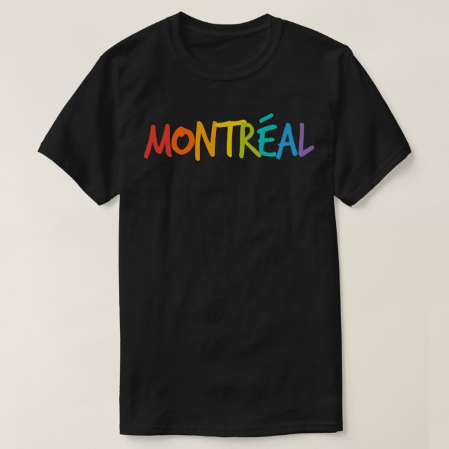 Montreal Pride T Shirt (Design framsida)