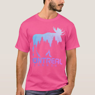 Montreal Quebec Canada Moose Souvenir T Shirt
