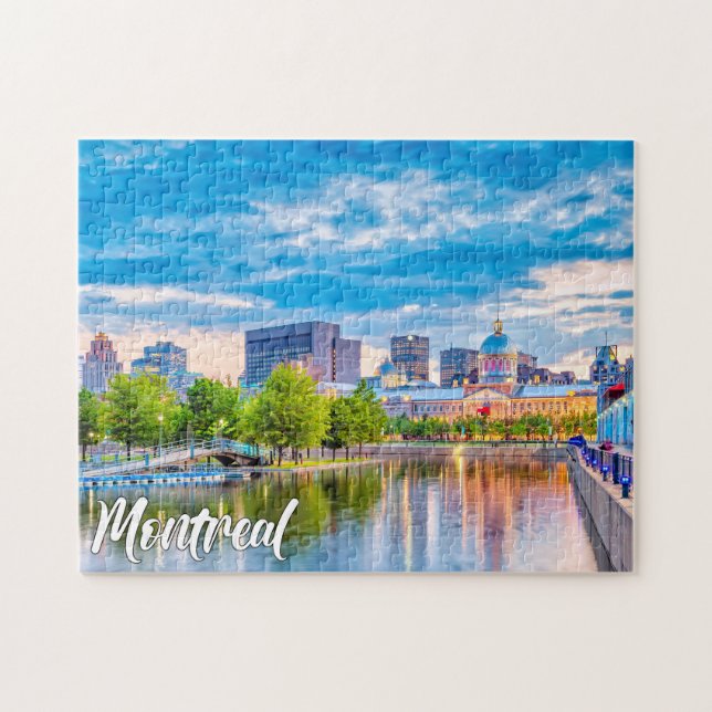 Montreal, Quebec, Canada Pussel (Horisontell)