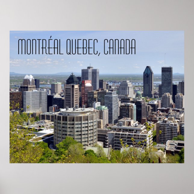 Montréal Quebec Kanada Poster (Framsidan)