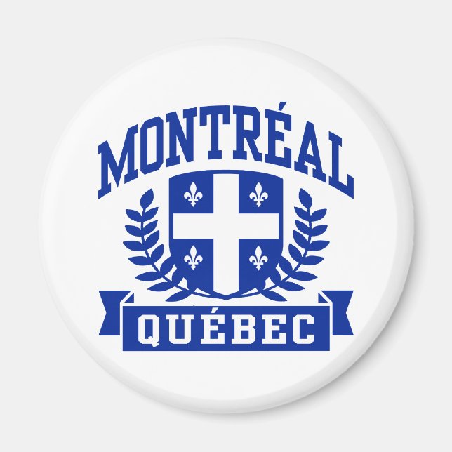 Montreal Quebec Magnet (Framsidan)