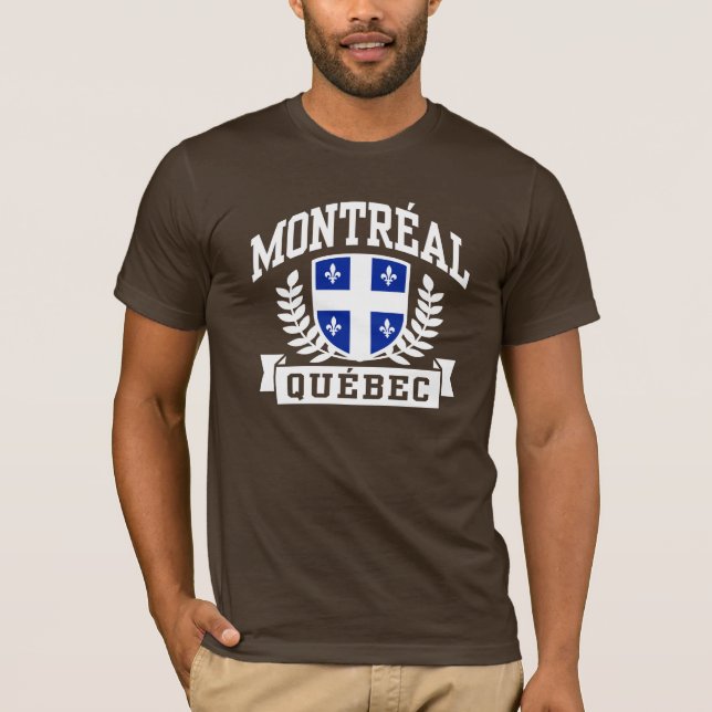 Montreal Quebec T-shirt (Framsida)