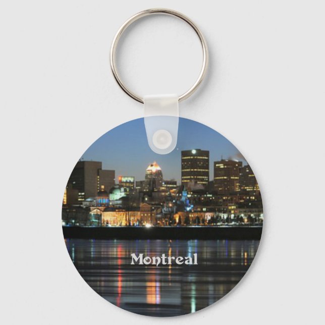 Montreal Siluett Nyckelring (Framsida)