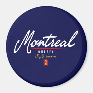 Montreal skrivar magnet