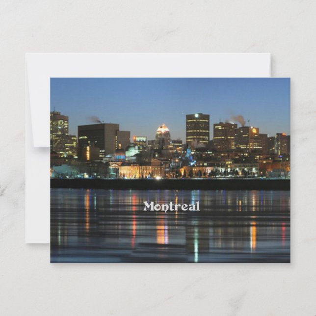 Montreal Skyline (Framsida)