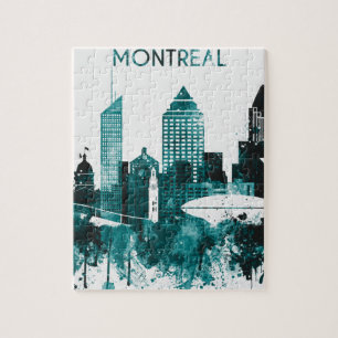 Montreal stadshorisont pussel