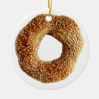 Montreal stil bagel-ornament julgransprydnad keramik
