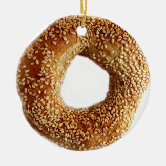 Montreal stil bagel-ornament julgransprydnad keramik