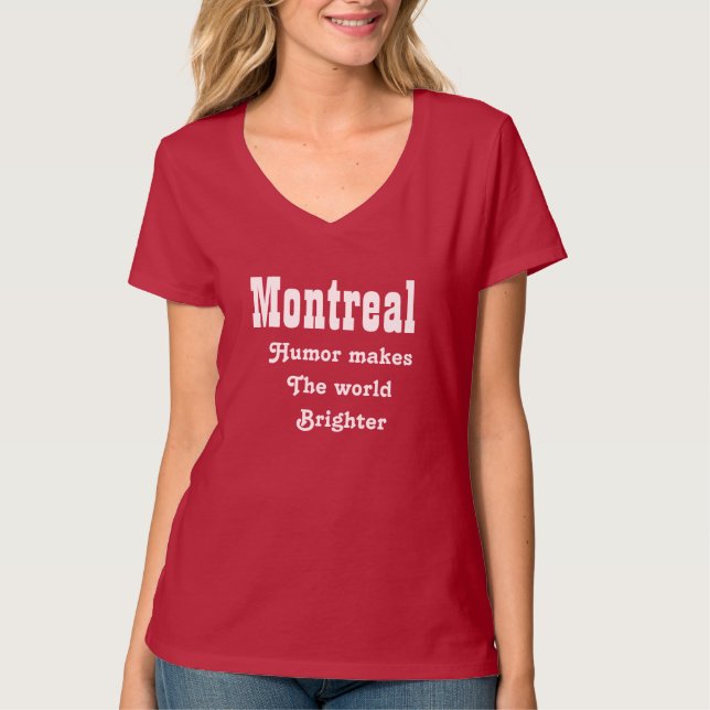 Montreal T-shirt (Framsida)