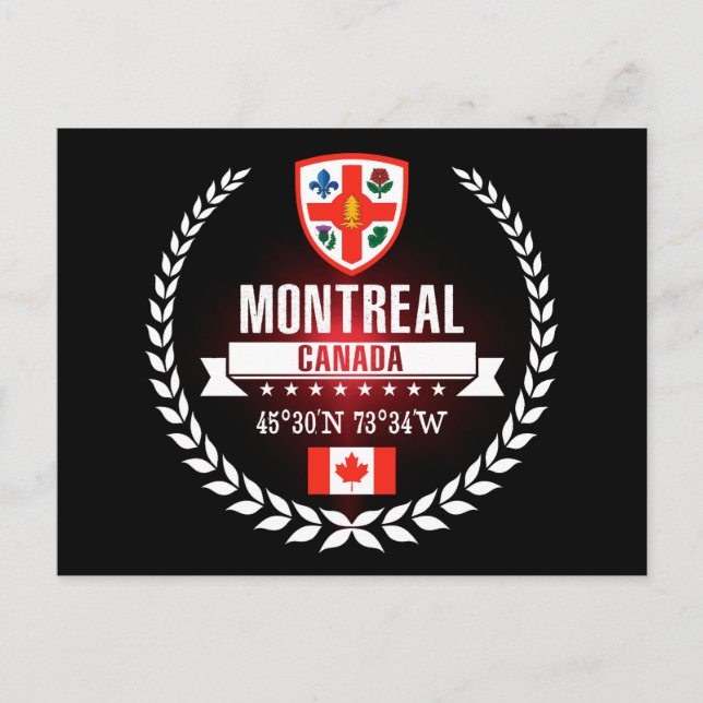Montreal Vykort (Framsida)