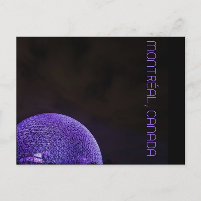 Montrealbiosfär Vykort (Framsida)