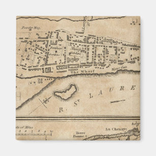 Montrealplanen, med Karta Magnet