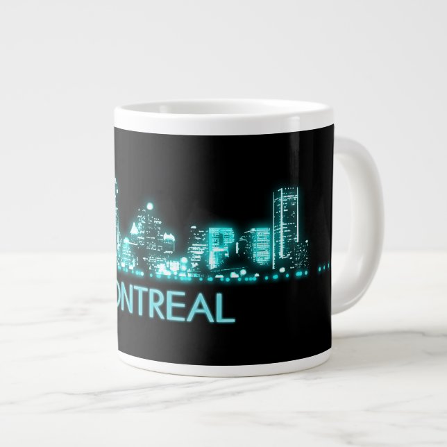 Montreals stadsbild jumbo mugg (Framsida höger)