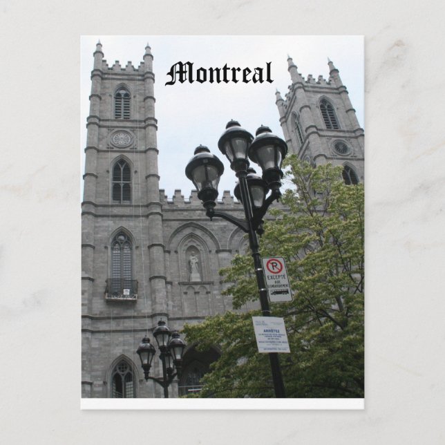 Montrealvykort Vykort (Framsida)