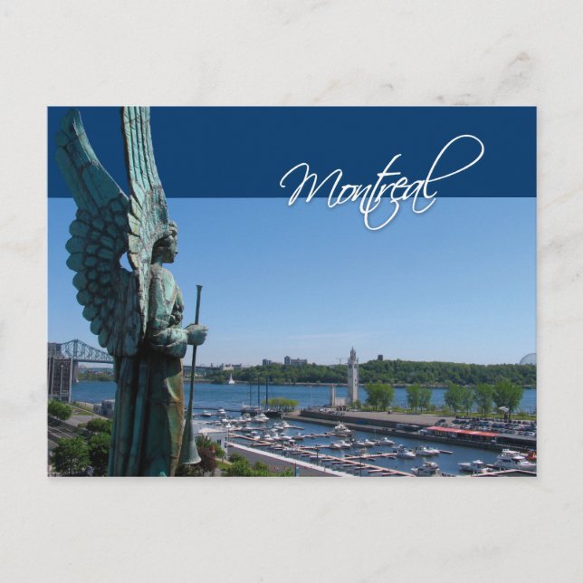 Montrealvykort Vykort (Framsida)