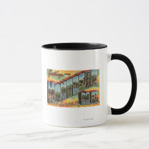 Montreat North Carolina - stora brevplatser 2 Mugg