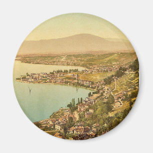 Montreux och Clarens, Geneve sjö, Schweitz vi Magnet