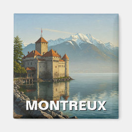 Montreux Schweiz Chateau de Chillon Magnet