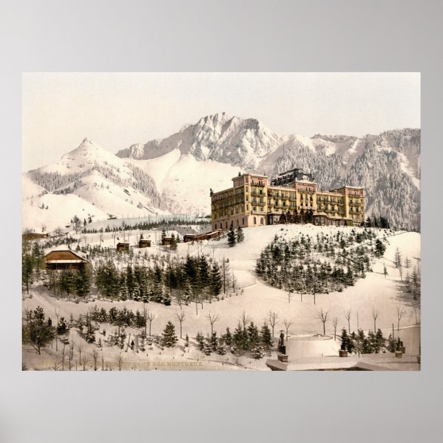 Montreux Schweiz Poster (Framsidan)