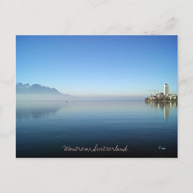 Montreux Vykort (Framsida)