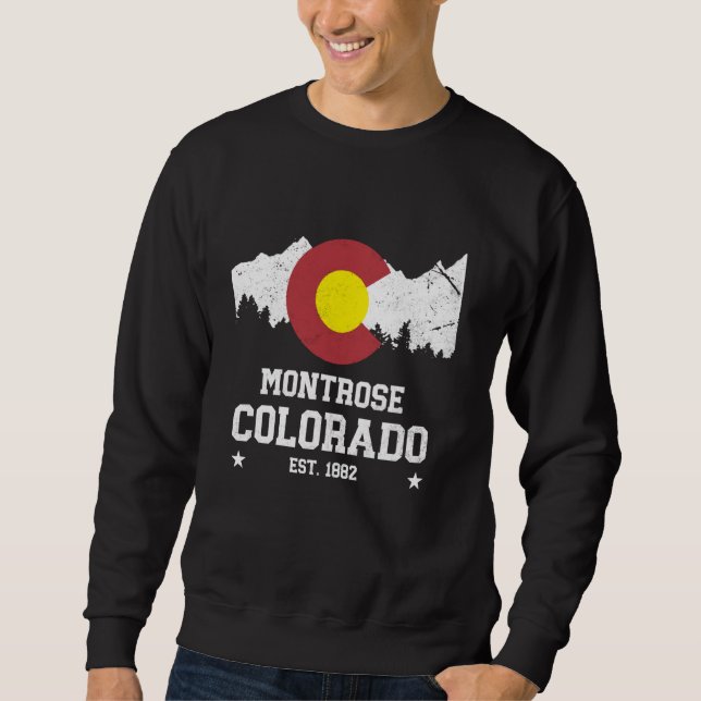 Montrose Colorado Lång Ärmad Tröja (Framsida)