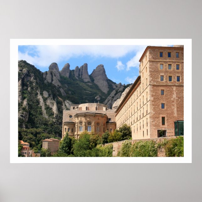 Montserrat Abbey Poster (Framsidan)