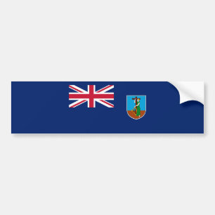 Montserrat flagga bildekal