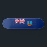Montserrat Flagga Mini Skateboard Bräda 18,5 Cm<br><div class="desc">Patriotic flagga av Montserrat.</div>