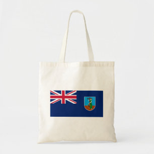 Montserrat flagga tygkasse