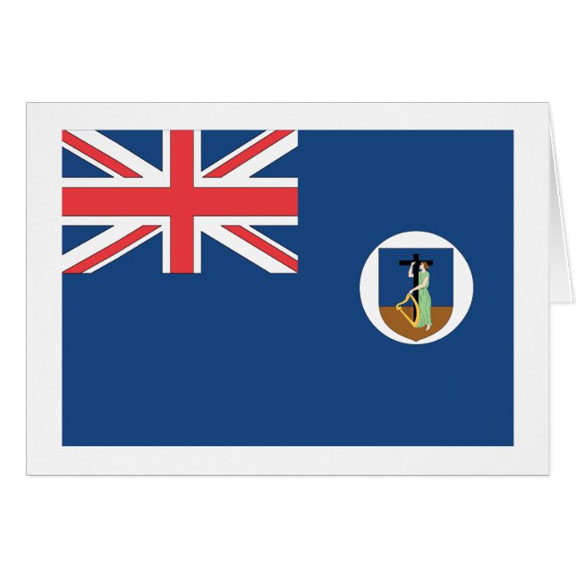 Montserrat Hälsningskort (Framsidan Horizontal)