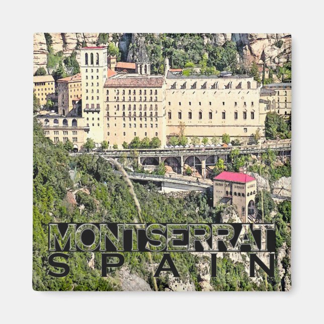 Montserrat Magnet (Framsidan)