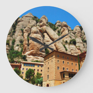 Montserrat Monastery, Katalonien, Spanien Stor Klocka