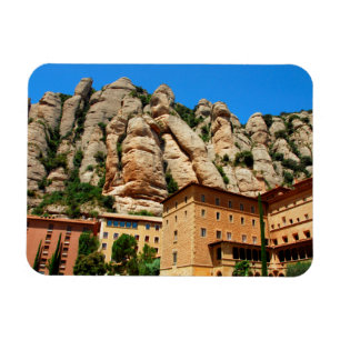 Montserratklostret, Katalonien, Spanien Magnet