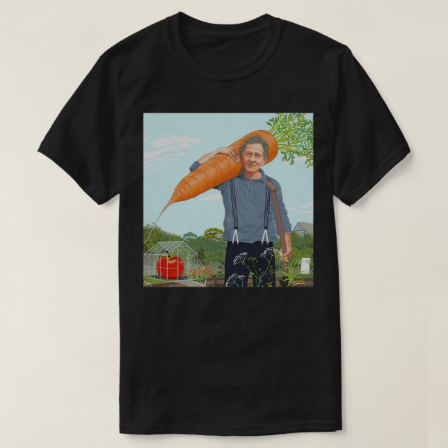 Monty Don Premium T Shirt (Design framsida)