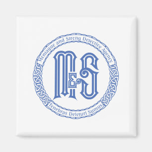 Monty & Strong - M&S Detektiv Agency Magnet