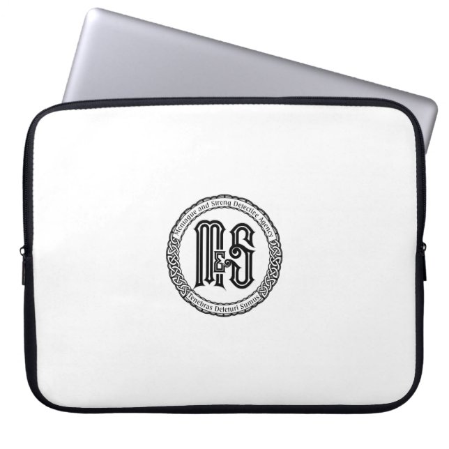 Monty & Strong - Neoprene Laptop sleeve 15 tum (Framsidan)