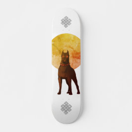 Monty & Strong - Skateboard för persikor