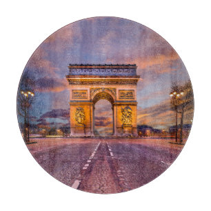 Monument Arc de Triomphe, Paris Frankrike