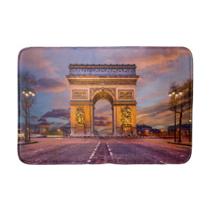 Monument Arc de Triomphe, Paris Frankrike Badrumsmatta