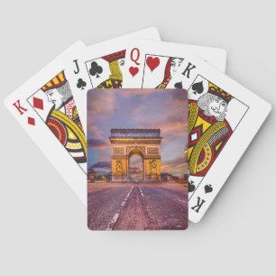 Monument   Arc de Triomphe, Paris Frankrike Casinokort