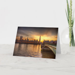 Monument Big Ben & Houses Kort