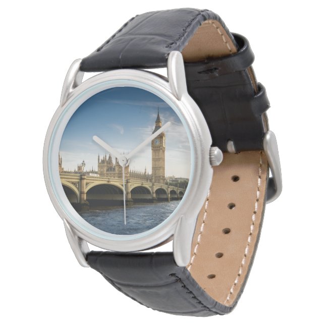 Monument | Big Ben, London England Armbandsur (Vinklad)