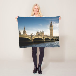 Monument   Big Ben, London England Fleecefilt