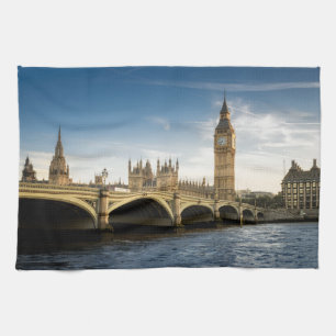 Monument Big Ben, London England Kökshandduk