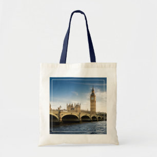 Monument Big Ben, London England Tygkasse