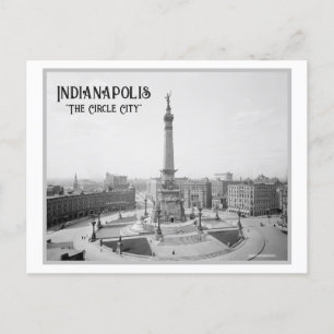 Monument Circle, Indianapolis Vykort