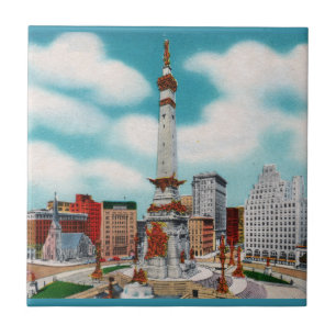 Monument Circle Kakelplatta